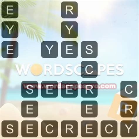 Wordscapes Level 617, Vivid 9 .
